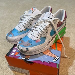 NWT Nike Ruohan Wang Air Max 90 Sneakers